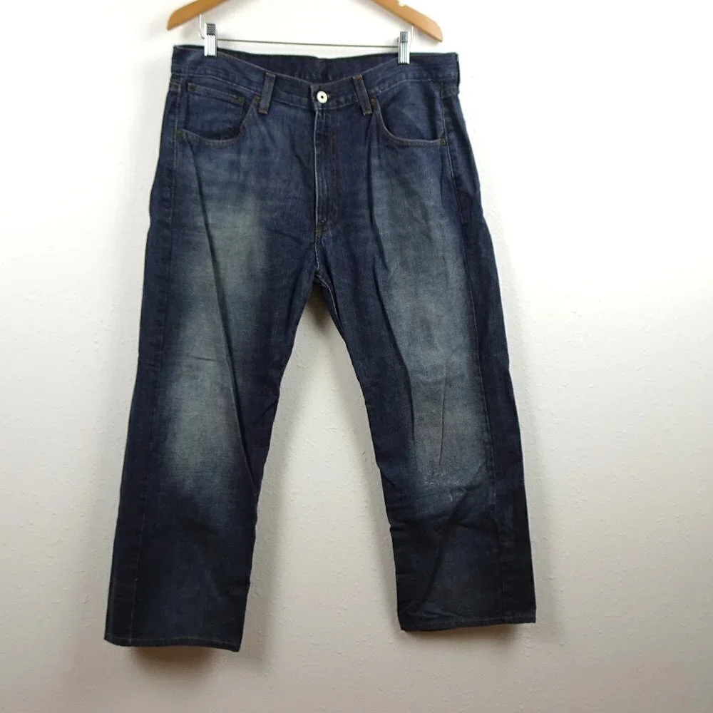 Polo Ralph Lauren Ashmore Jeans Men's Size 36x26 Blue Denim